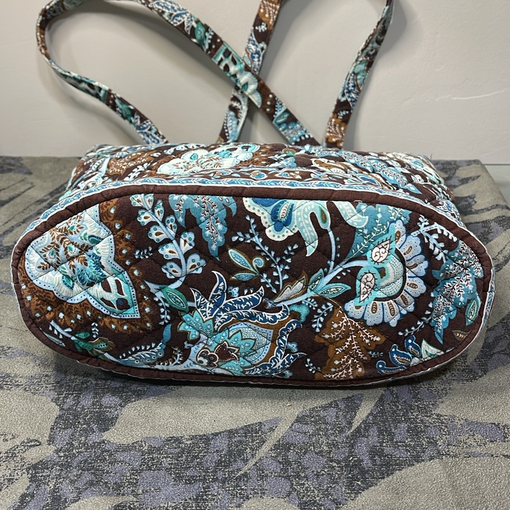 Vera Bradley Java Blue Shoulder Purse - image 3